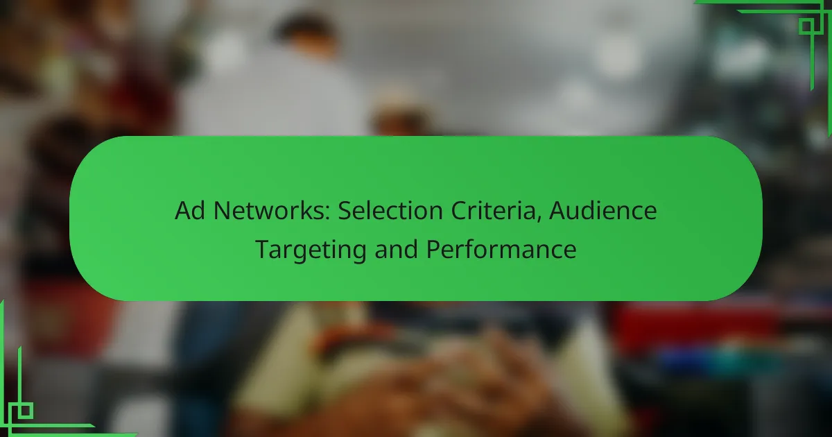 Reklamos Tinklai: Pasirinkimo Kriterijai, Auditorijos Tiksline ir Veikla