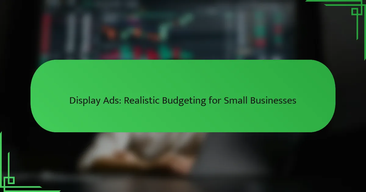 Display reklamos: realistiškas biudžeto sudarymas mažoms įmonėms