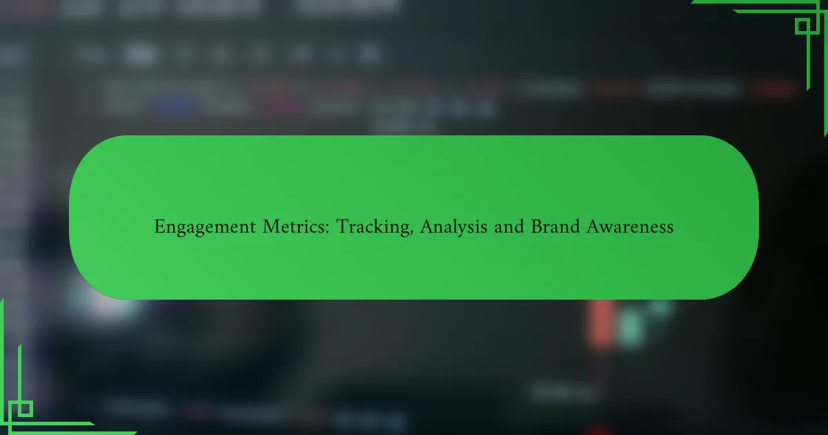 Engagement Metrics: Sekimas, Analizė ir Prekės Ženklo Žinomumas