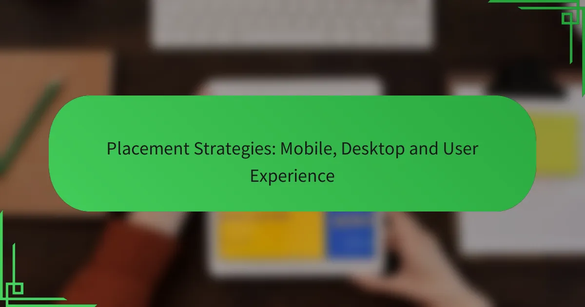 Patalpų strategijos: mobiliesiems, darbalaukiui ir naudotojo patirčiai