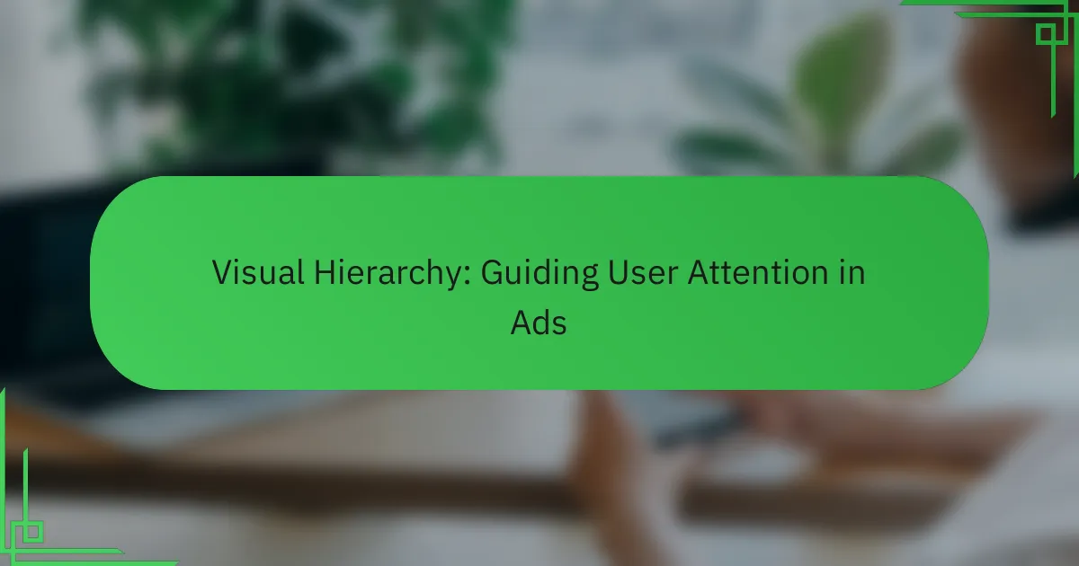 Vaizdo hierarchija: vartotojo dėmesio nukreipimas skelbimuose